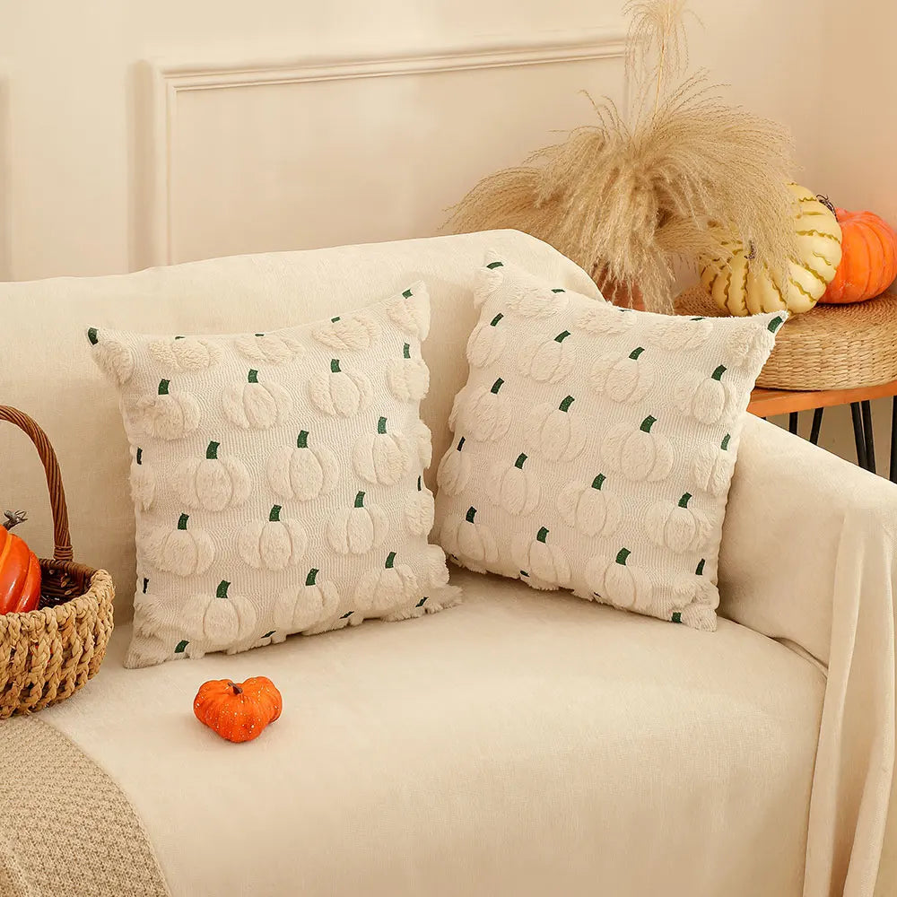 Avtoit | Pumpkin Pillow Cover | Halloween Pillowcases 18x18 inches