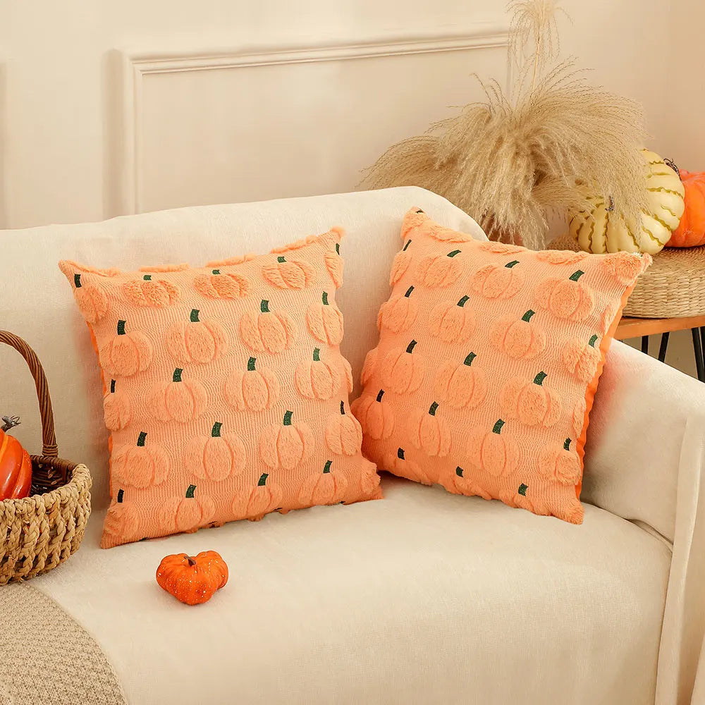 Avtoit | Pumpkin Pillow Cover | Halloween Pillowcases 18x18 inches