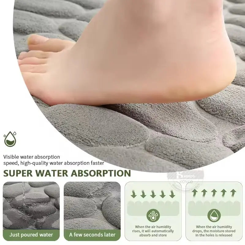 Avtoit | Cozy soft bath mat – quick water absorption & non-slip