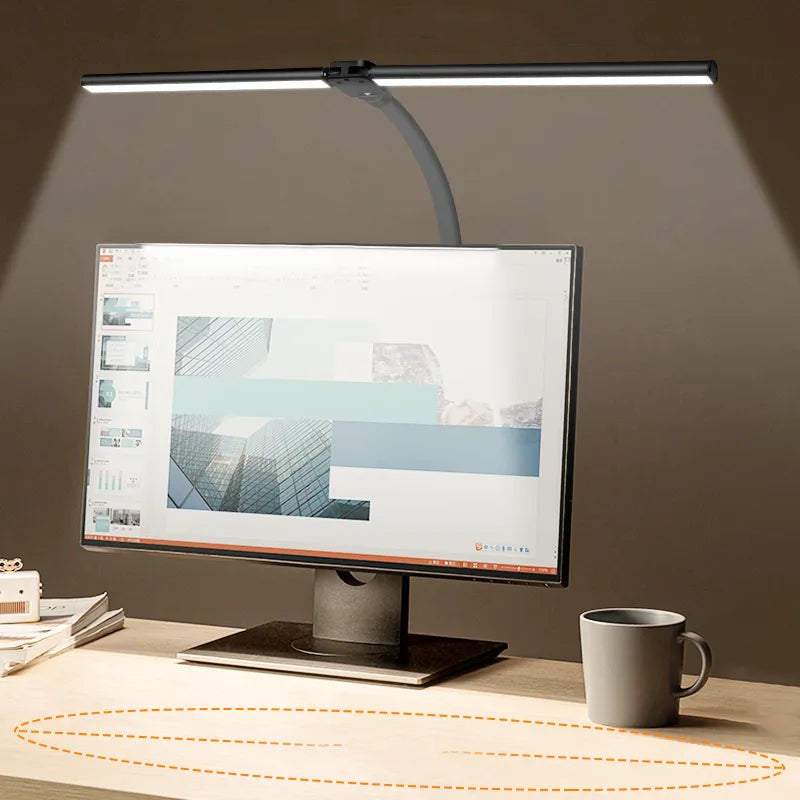 Avtoit | DeskLight - Modern Dual-Head LED Desk Lamp, Stylish Office Lighting
