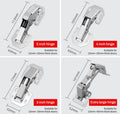 Avtoit | Cabinet Hinges - Easy Installation of Bridge-Shaped Door Hinges