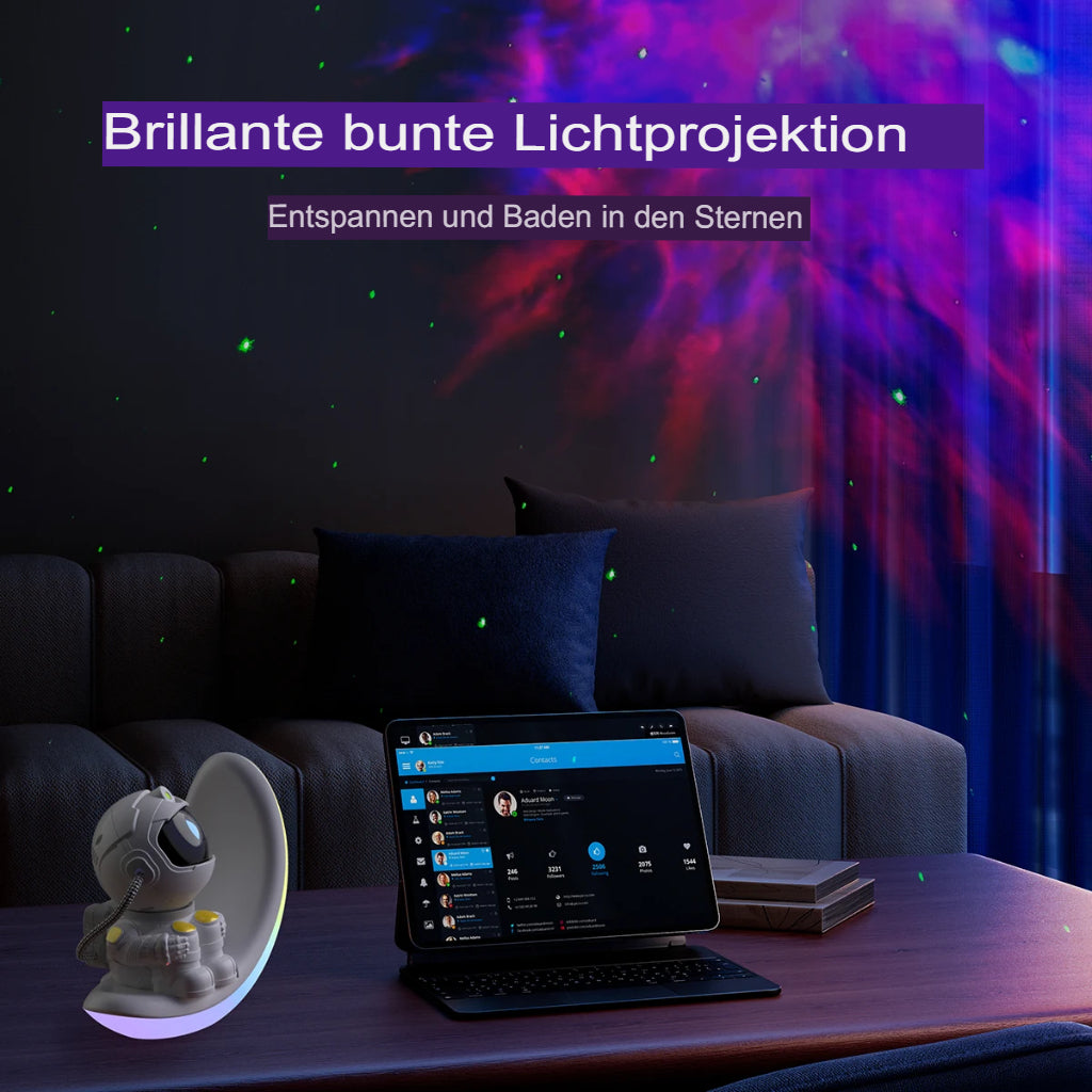 Avtoit | LED Astronaut | Star Projector for Magical Room Atmosphere