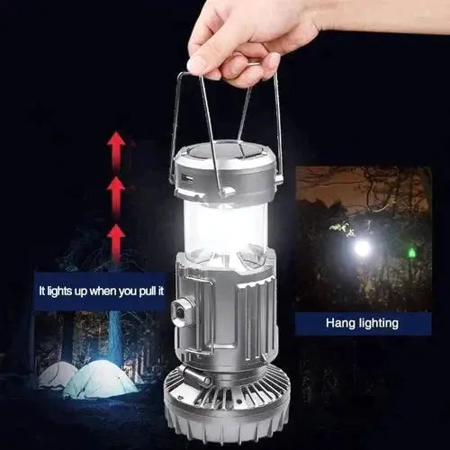 Avtoit | LED camping lamp with fan and power bank function