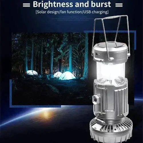 Avtoit | LED camping lamp with fan and power bank function