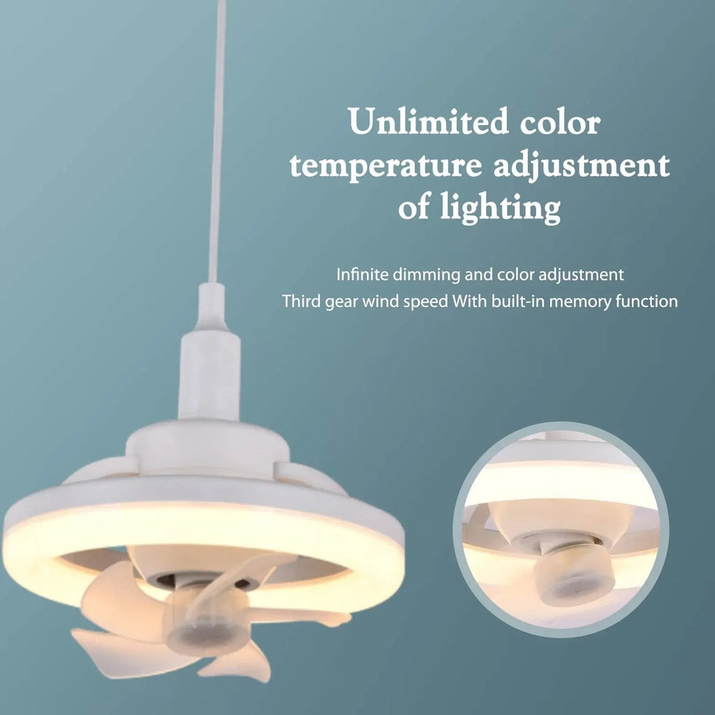 Avtoit | LED ceiling fan with remote control – Quiet & Stylish Cooling