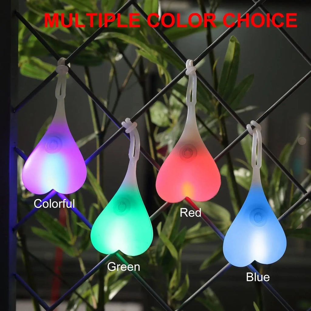 Avtoit | LED bicycle rear light in heart shape – For better visibility in road traffic