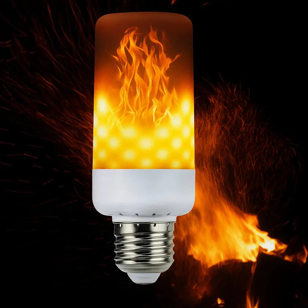 Avtoit | LED Flame Light Bulb — Realistic Flame Light with Warm Ambiance