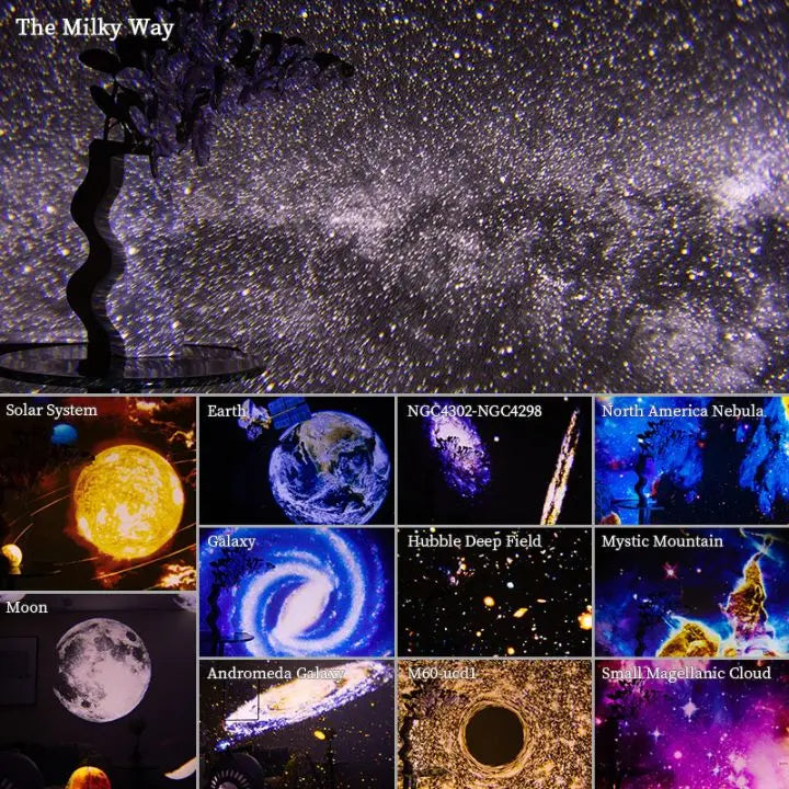 Avtoit | LED Galaxy Projector – Your room as a magical star paradise