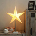 Avtoit | StellarGlow | Radiant LED Star Table Lamp – Wooden Base Ambient Light for Bedroom & Living Room Décor