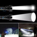 Avtoit | LED flashlight with laser – rechargeable & robust