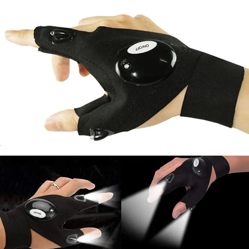 Avtoit | LED flashlight gloves