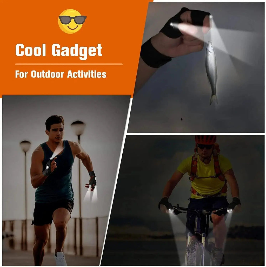 Avtoit | LED Flashlight Gloves – Hands-Free Light for Any Task