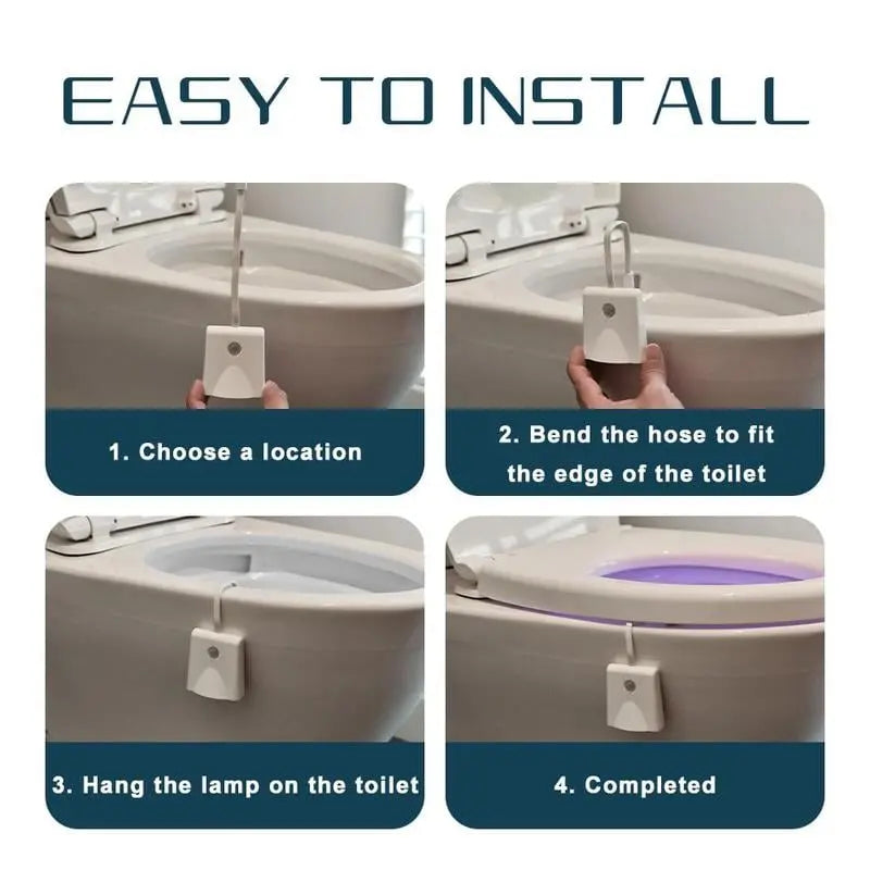 Avtoit | LED Toilet Light with Motion Sensor – Practical Gift