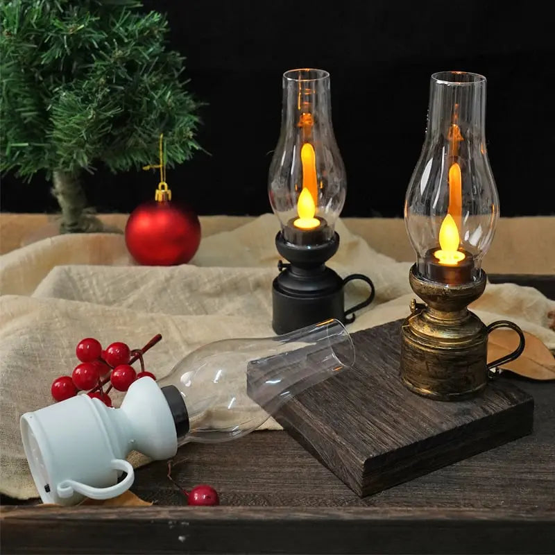 Avtoit | LED Vintage Petroleum-Style Swing Candle Lamp