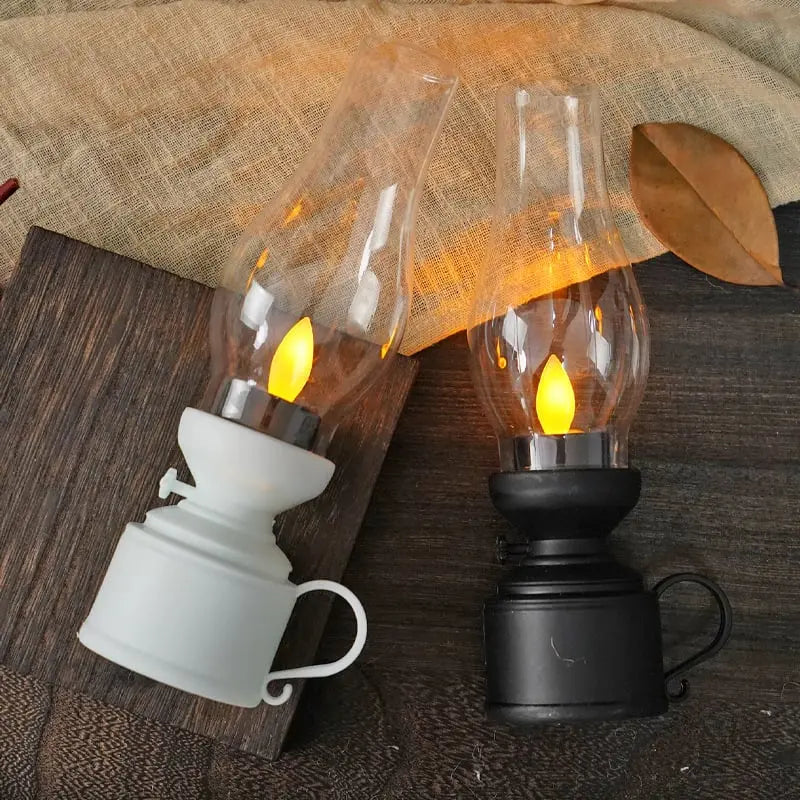 Avtoit | LED Vintage Petroleum-Style Swing Candle Lamp