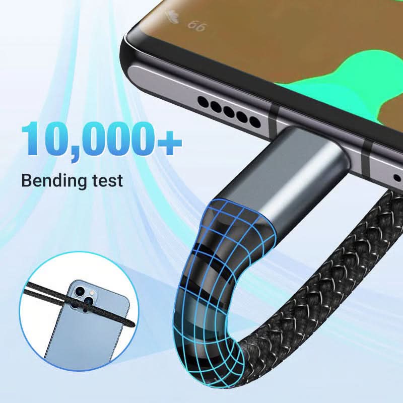 Avtoit | 3-in-1 Super-Fast Charging Cable with Luminous Design