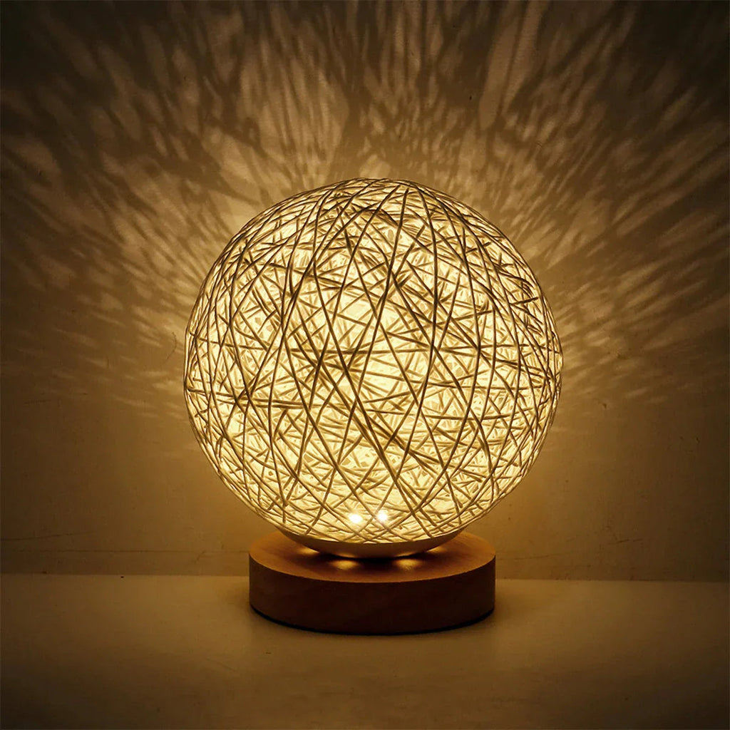 Avtoit | Boho Rattan Lamp