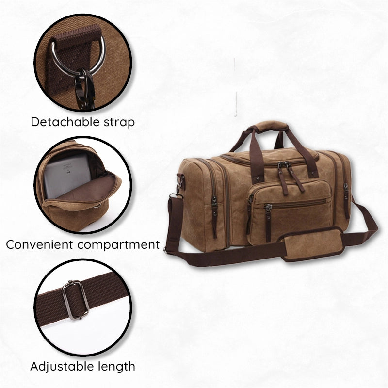 Avtoit | Large Capacity Canvas Travel Bag