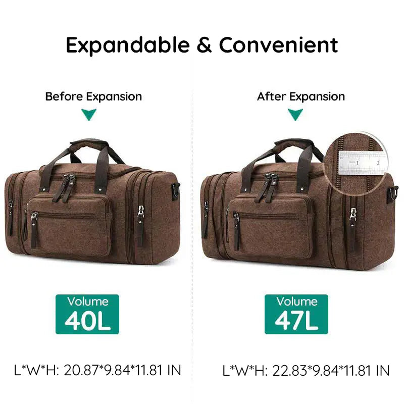 Avtoit | Large Capacity Canvas Travel Bag