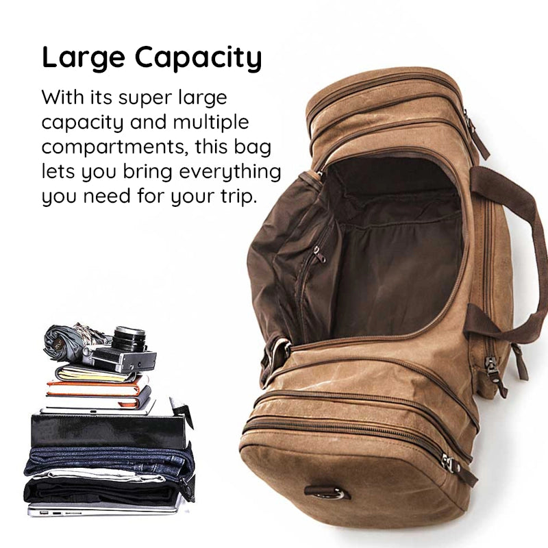 Avtoit | Large Capacity Canvas Travel Bag