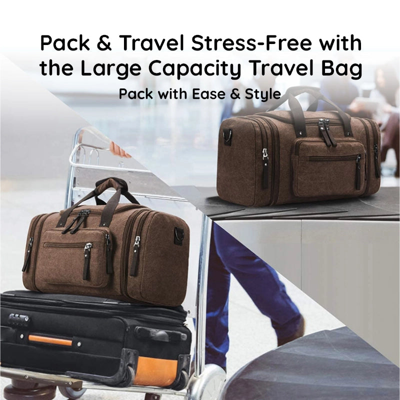 Avtoit | Large Capacity Canvas Travel Bag