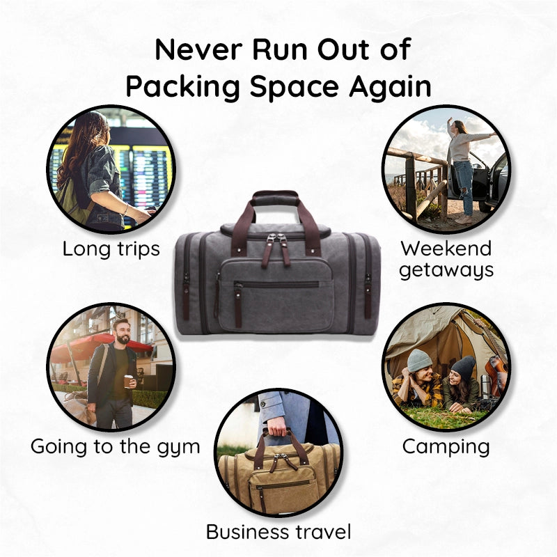 Avtoit | Large Capacity Canvas Travel Bag