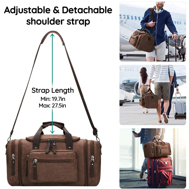 Avtoit | Large Capacity Canvas Travel Bag