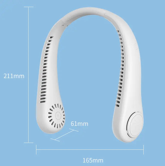 Avtoit | Silent Neck Fan – Hands-free, safe & ideal for summer activities