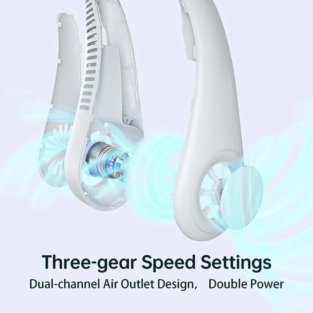 Avtoit | Silent Neck Fan – Hands-free, safe & ideal for summer activities