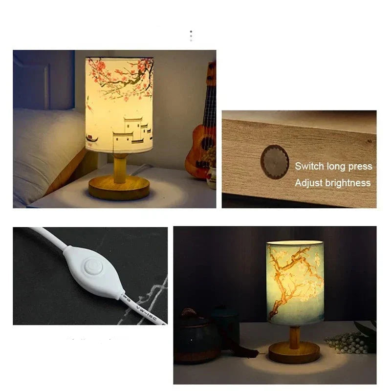 Avtoit | Japanese Lamp - Rose Lamp - Dimmable - Night Lamp