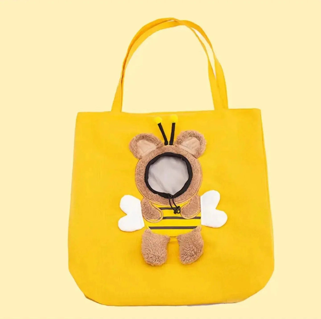 Avtoit | Lightweight Canvas Tote Bag for Cats and Small Dogs