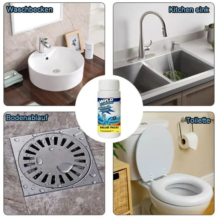 Avtoit | Powerful Drain Cleaner – Removes Grease, Hair & Clogs