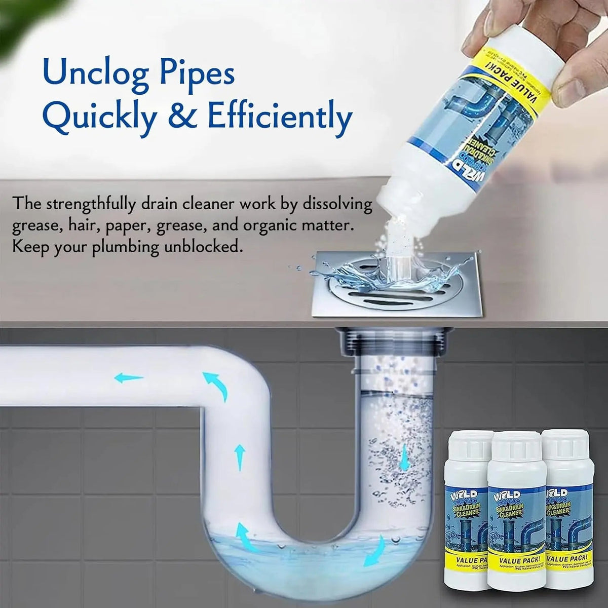Avtoit | Powerful drain cleaner against stubborn blockages