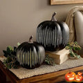 Avtoit | Illuminated Pumpkins with Star Light – Decorative Autumn Accent with Timer