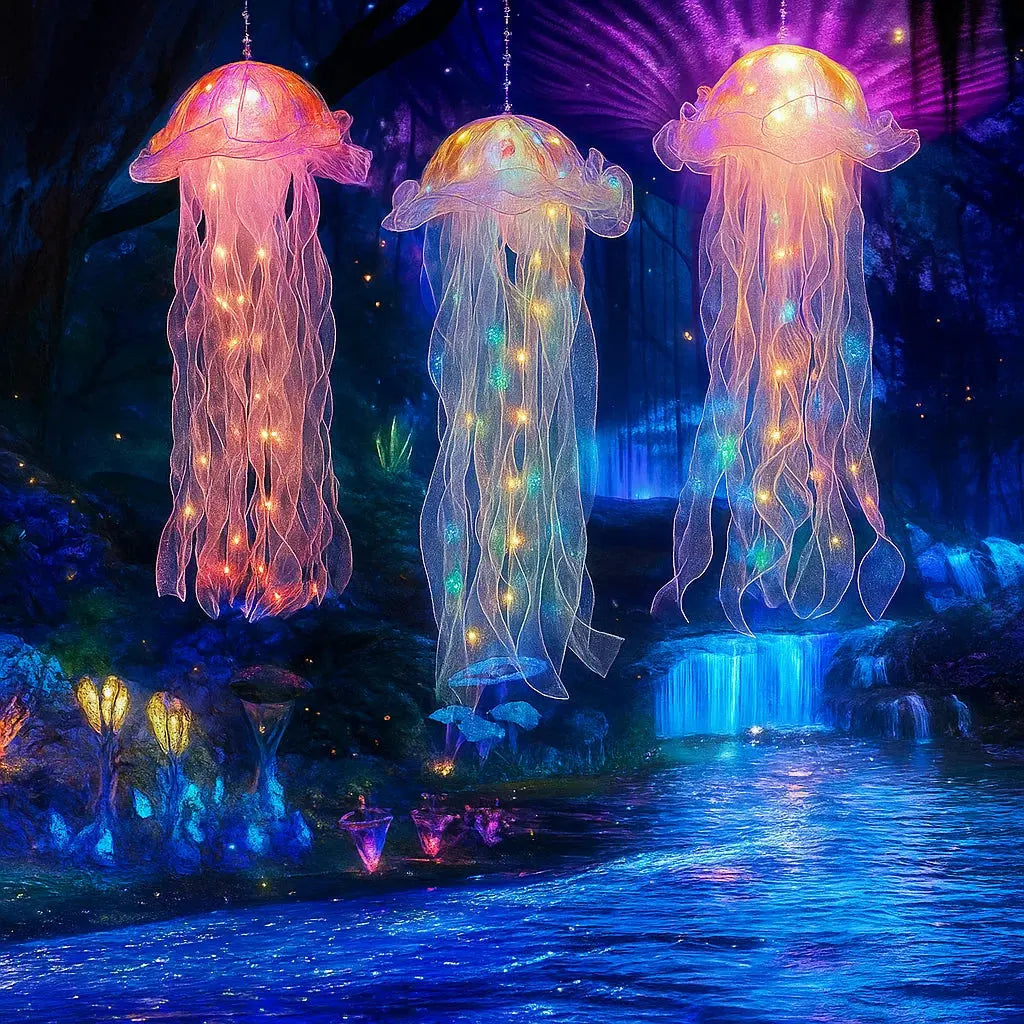Avtoit | Glowing Jellyfish Decorative Light for Atmospheric Ambiance
