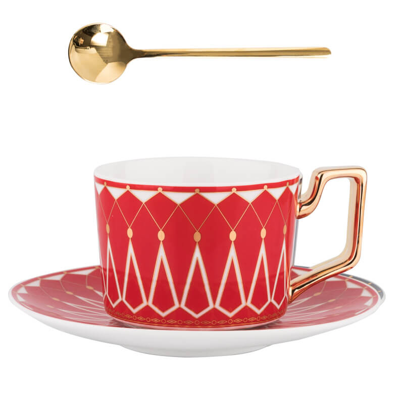 Avtoit | Square A Retro-Pattern Coffee Mug