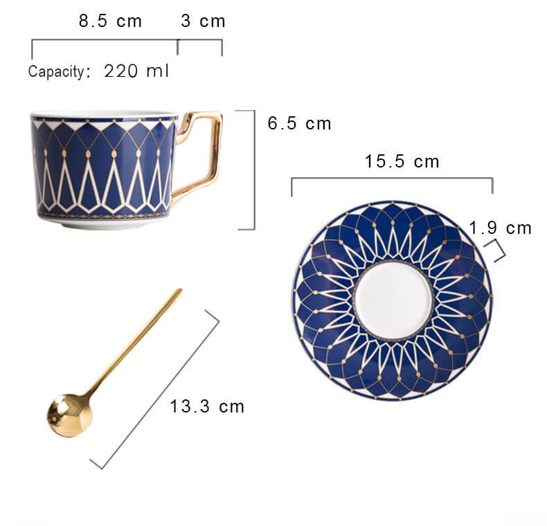 Avtoit | Square A Retro-Pattern Coffee Mug