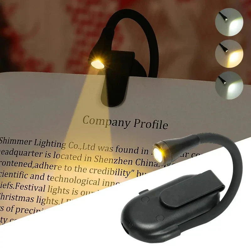 Avtoit | Reading Lamp Book Clamp Rechargeable