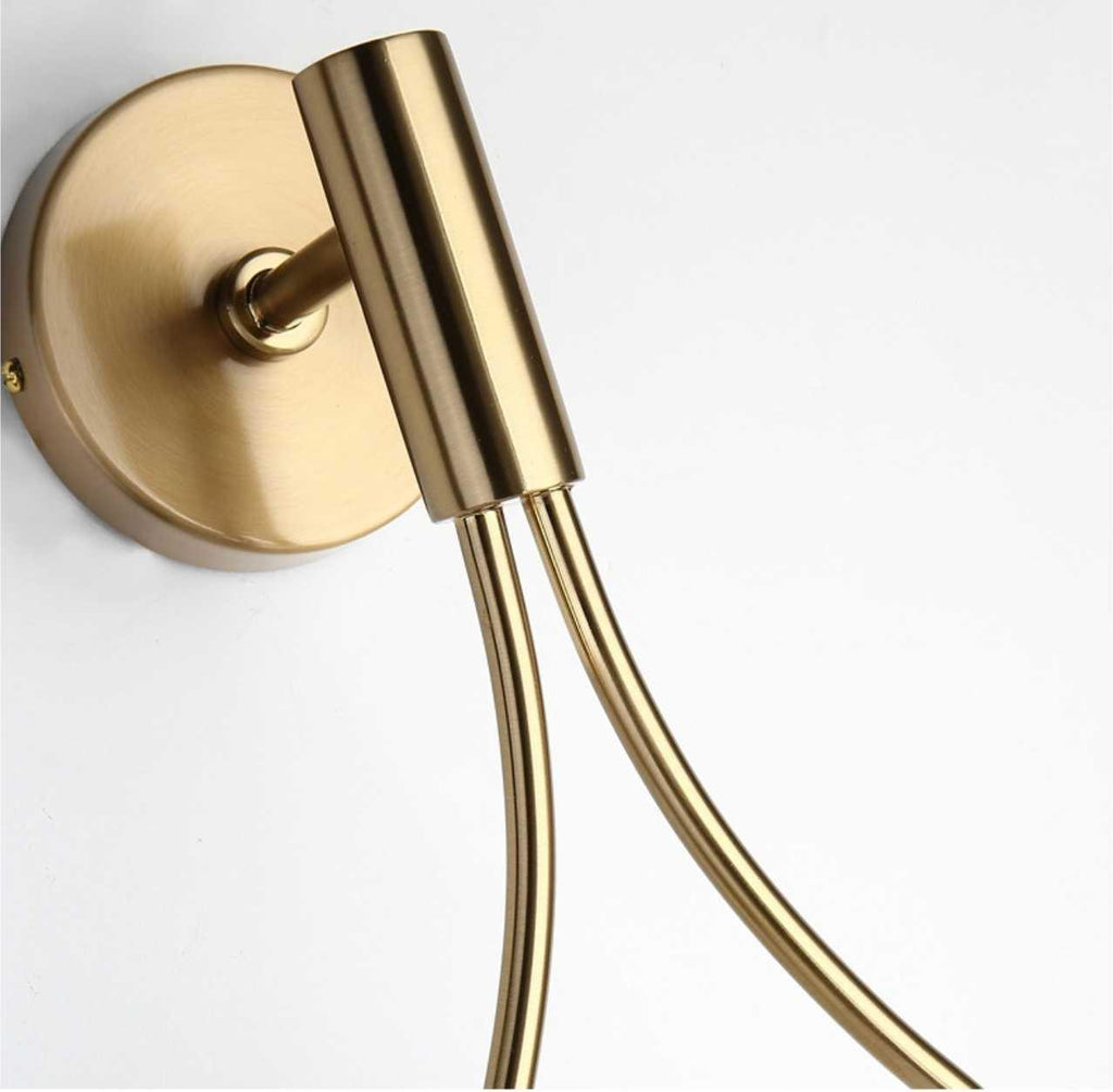 Avtoit | LumaNord Minimalist Nordic LED Wall Light – Modern Industrial Design in Black or Gold