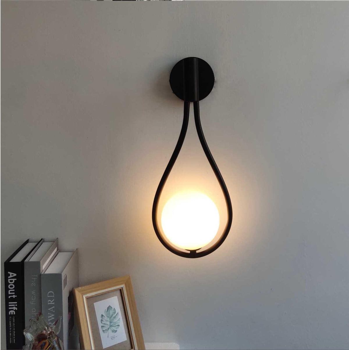 Avtoit | LED Modern Nordic Wall Light Fixture - Adjustable Sconce for Living Room, Bedroom & Hallway Lighting