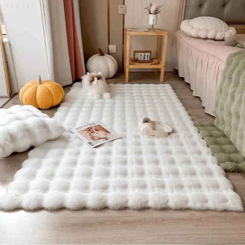 Avtoit | Lorvi | Plush Rug Flower