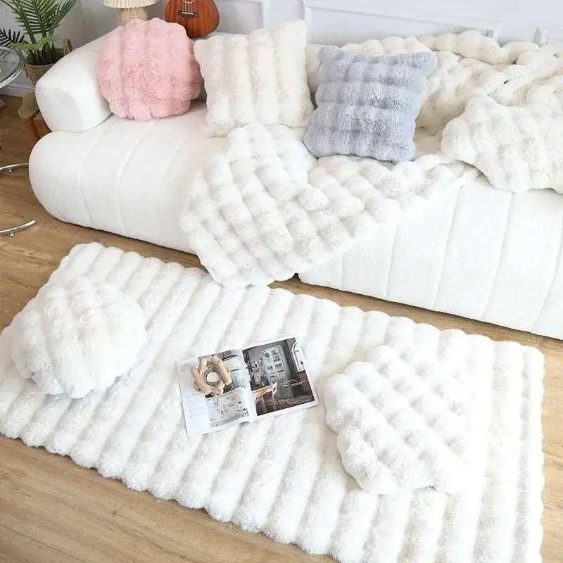Avtoit | Lorvi | Plush Rug Flower