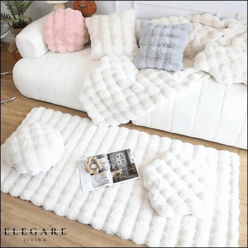 Avtoit | Lorvi | Plush Rug Flower