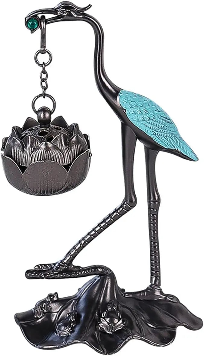Avtoit | Lotus-Crane Decor & Aroma Diffuser – For relaxed senses & warm atmosphere
