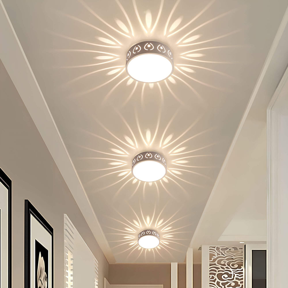 Avtoit | LumiForm – Minimalist LED Ceiling Light with Soft Warm Glow