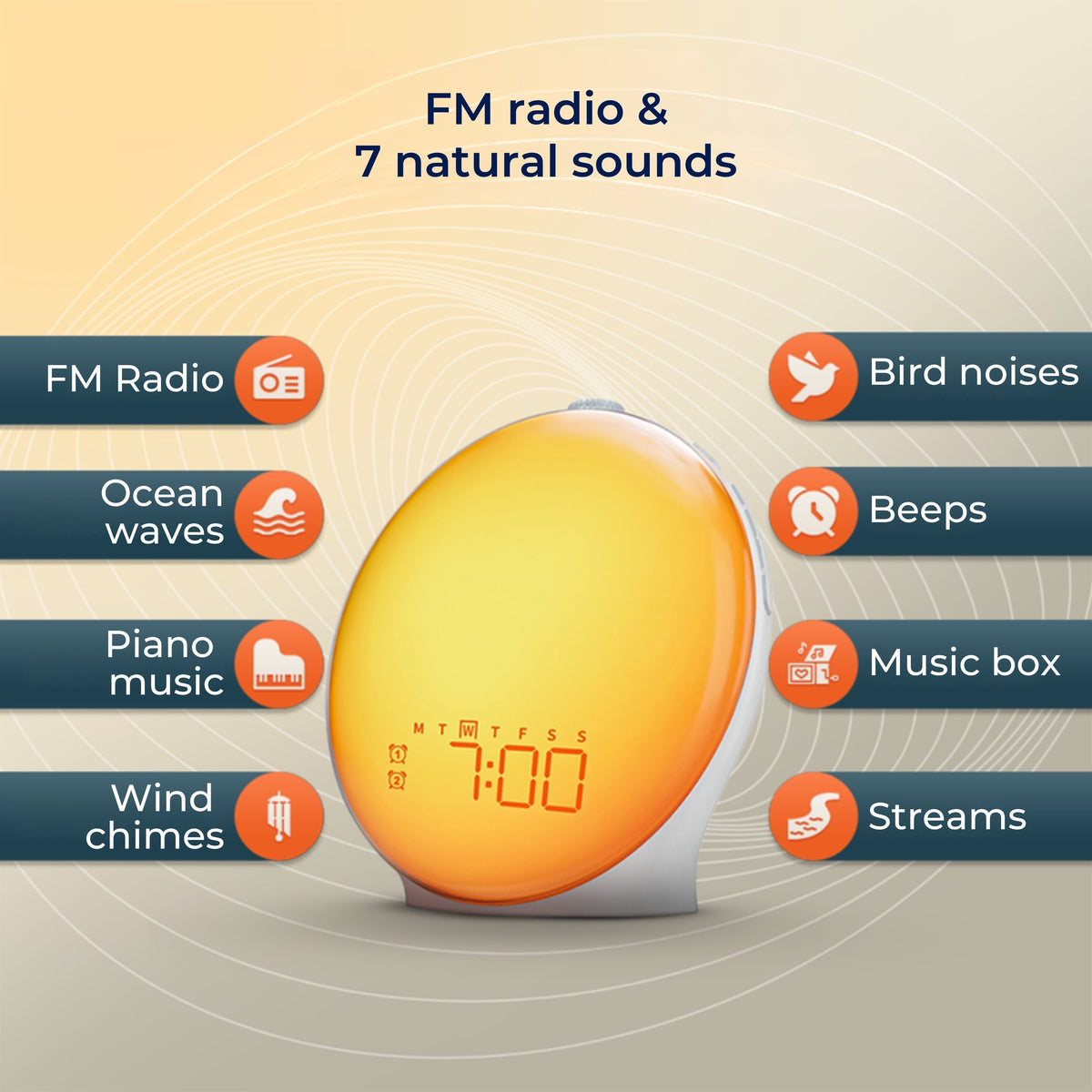 Avtoit | LumiRise | Alarm clock with sunrise function