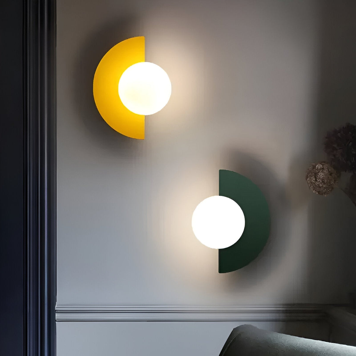Avtoit | LumiSphere Light - Modern Wall Lights - Plug-in Wall Lights - Wall Light Sconces