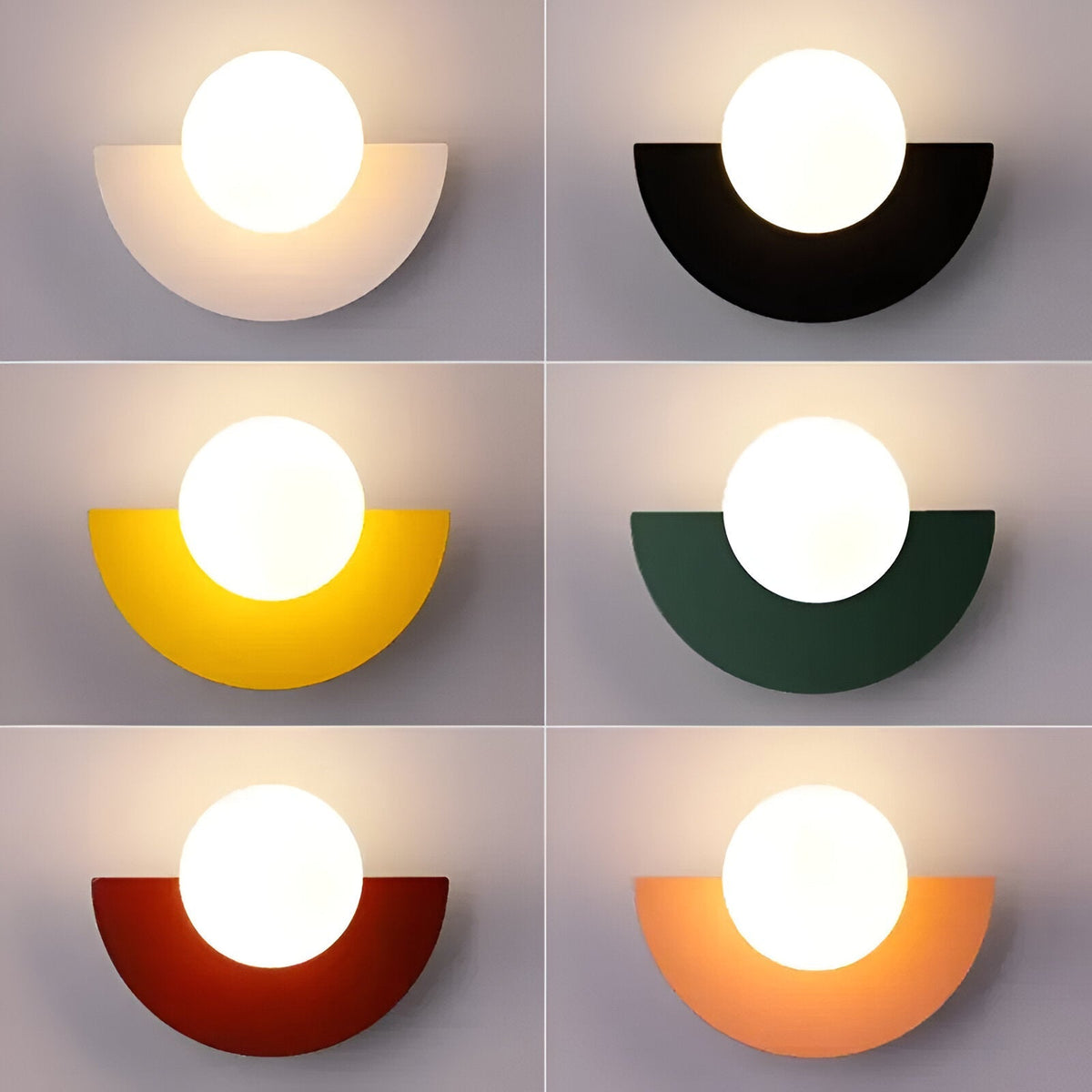 Avtoit | LumiSphere Light - Modern Wall Lights - Plug-in Wall Lights - Wall Light Sconces