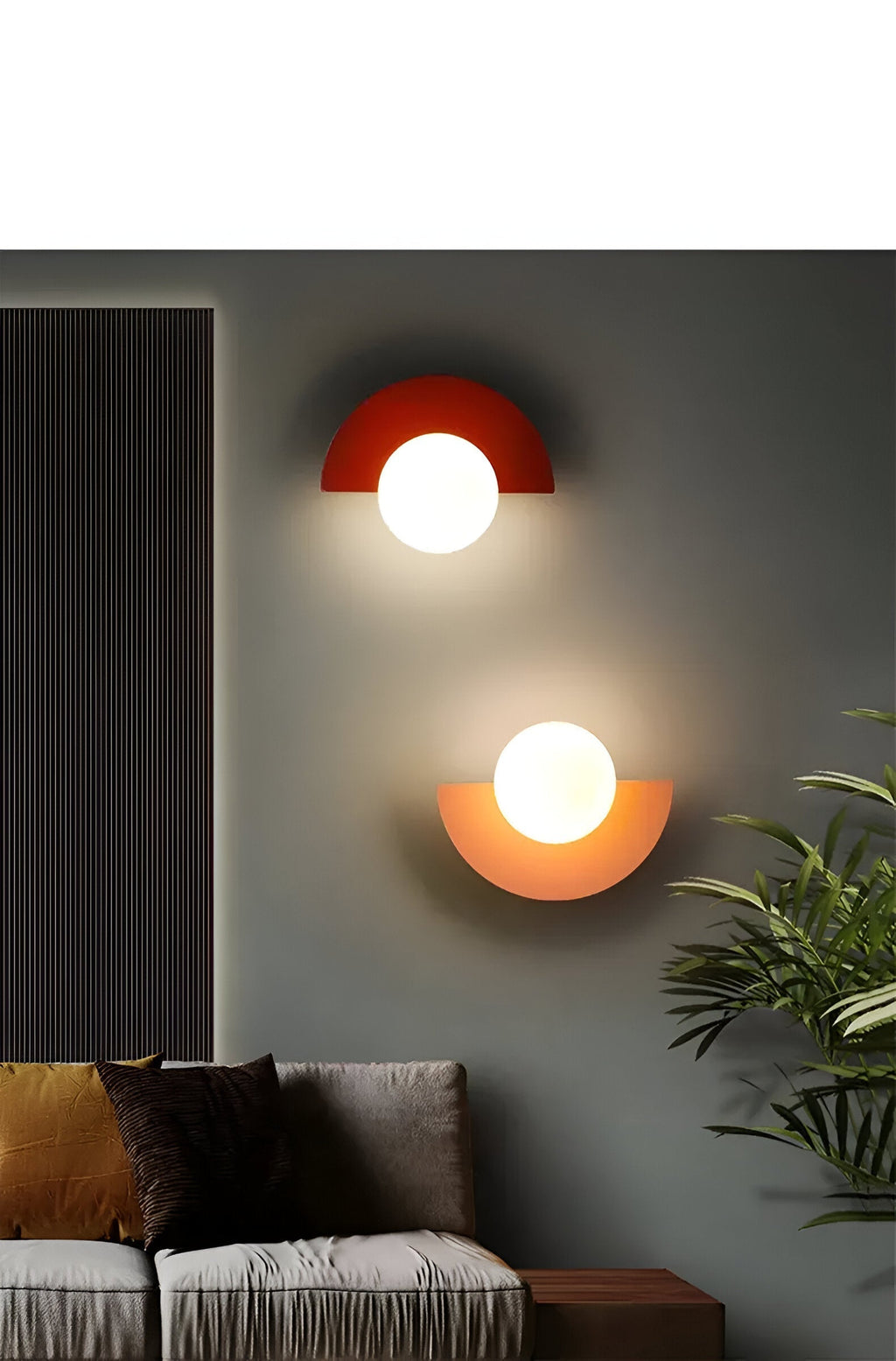 Avtoit | LumiSphere Light - Modern Wall Lights - Plug-in Wall Lights - Wall Light Sconces
