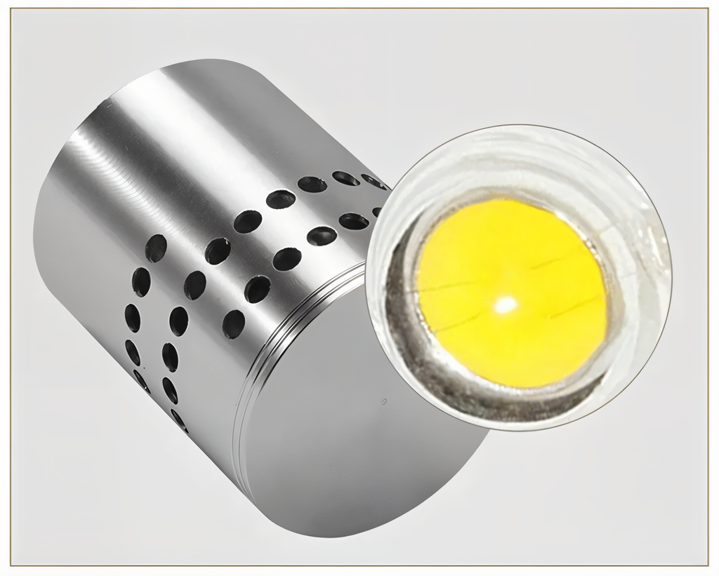 Avtoit | LuminBlast LED Wall Light – Colourful Spiral Cylinder Wall Lamp for Modern Indoor Lighting